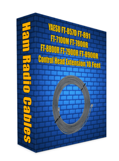 YAESU FT-857D FT-891 FT-7100M FT-7800R FT-8800R FT-7900R FT-8900R Control Head Extension 10 Feet